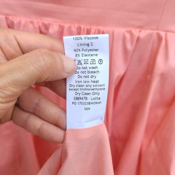 House Of CB | Lolita Rose Pink Cotton Corset Sundress Size Medium - Picture 14 of 15